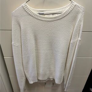 Cyrus Women's Cream Crew Neck Sweater